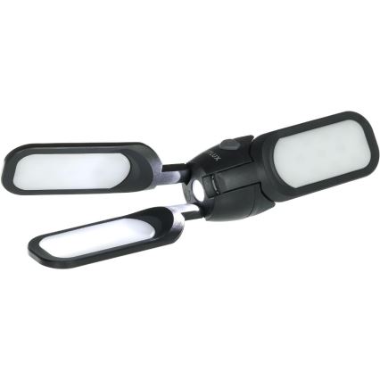 Lanternă LED reîncărcabilă pentru camping cu panou solar, 3 W, 1600 mAh, IPX4