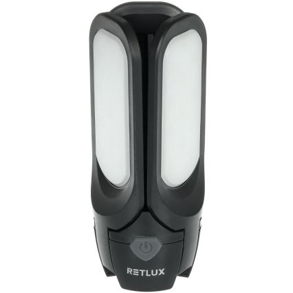 Lanternă LED reîncărcabilă pentru camping cu panou solar, 3 W, 1600 mAh, IPX4