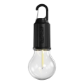 Retlux - Lanternă LED reîncărcabilă, reglabilă, 0,3W/USB, 400 mAh, IP44, neagră