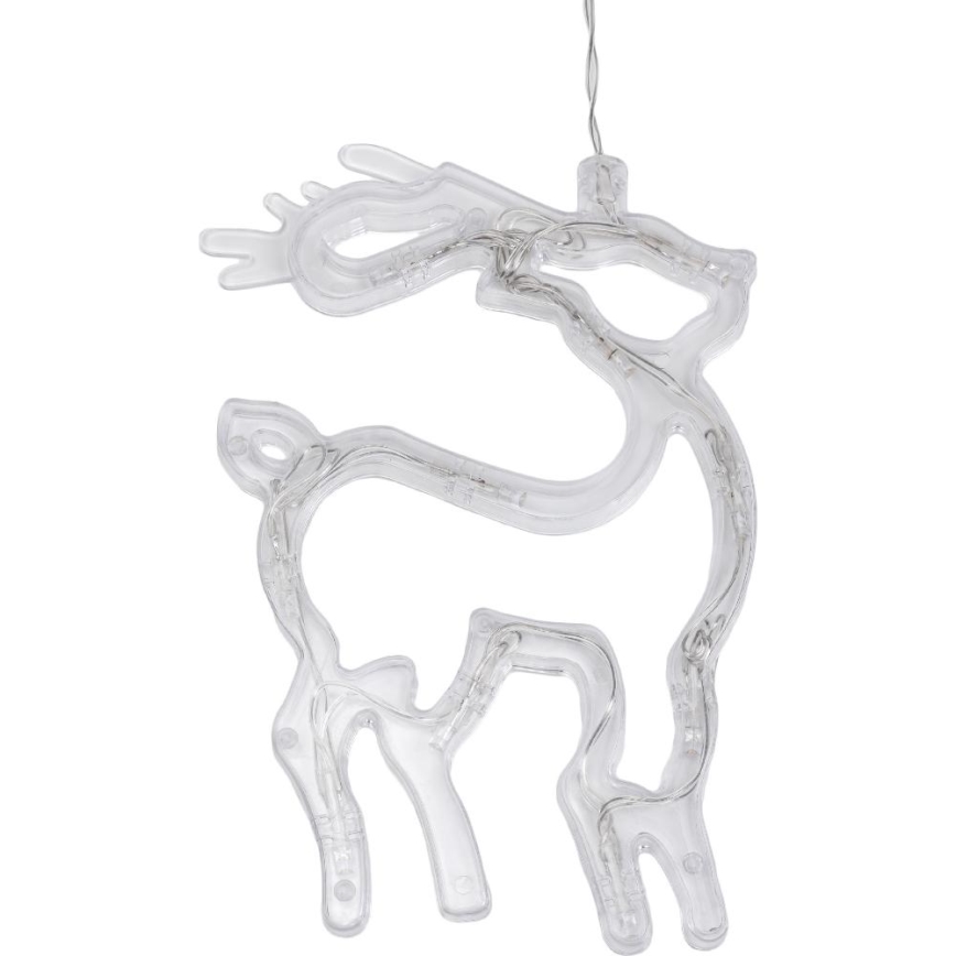 LED Decorațiune de Crăciun LED/3xAAA/alb cald ren