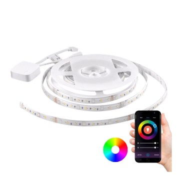 RGB LED Bandă dimmabilă Wi-fi + funcție muzicală LED/20W 5 m Tuya