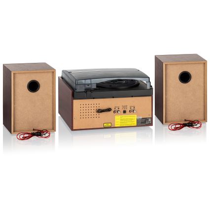 Roadstar HIF-8892 EBT - Sistem Hi‑Fi cu pick-up, CD și casetă, 64W/230V + telecomandă