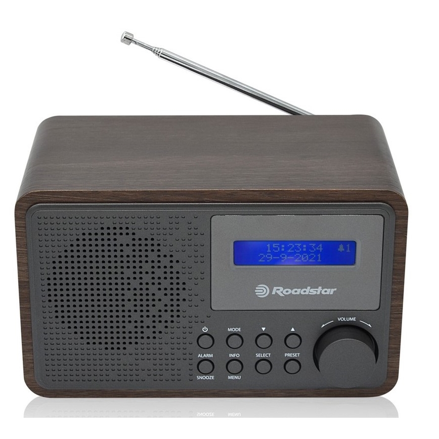 Roadstar HRA-700D+/WD - Radio DAB+/FM cu ceas deșteptător, 16W/230V/4xAA