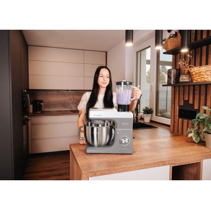 Concept RM6000 - Robot de bucătărie planetar DOUGH EXPERT 1900W/230V antracit/inox