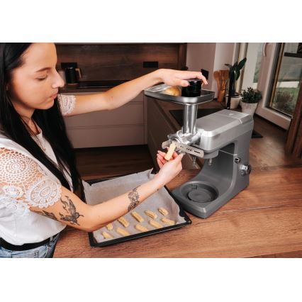 Concept RM6000 - Robot de bucătărie planetar DOUGH EXPERT 1900W/230V antracit/inox