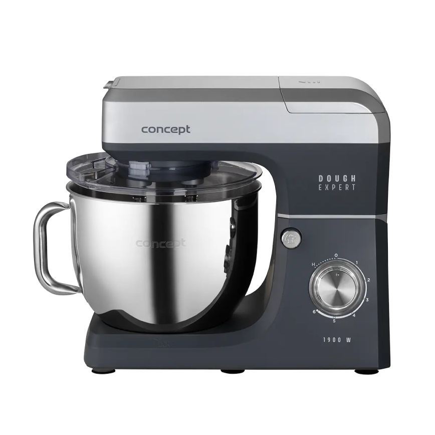 Concept RM6000 - Robot de bucătărie planetar DOUGH EXPERT 1900W/230V antracit/inox