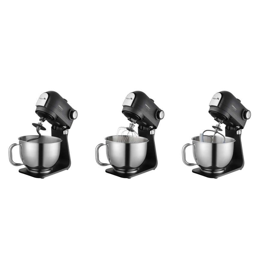 Robot de bucătărie Concept RM8000 cu bol din oțel inoxidabil, 1200 W / 230 V, negru