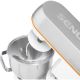 Robot de bucătărie cu bol din oțel inoxidabil 1000W/230V alb/argintiu Sencor