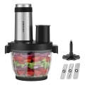 Robot de bucătărie cu răzătoare Concept RM3300 1000W/230V negru/oțel inoxidabil