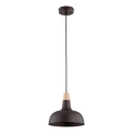 RODOS lustră suspendată pe cablu 1xE27/15W/230V, neagră
