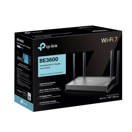 Router dual-band Wi‑Fi 7 TP-Link Archer BE220