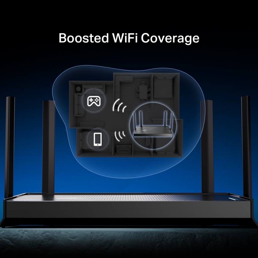 Router TP-Link Wi‑Fi 7 dual-band