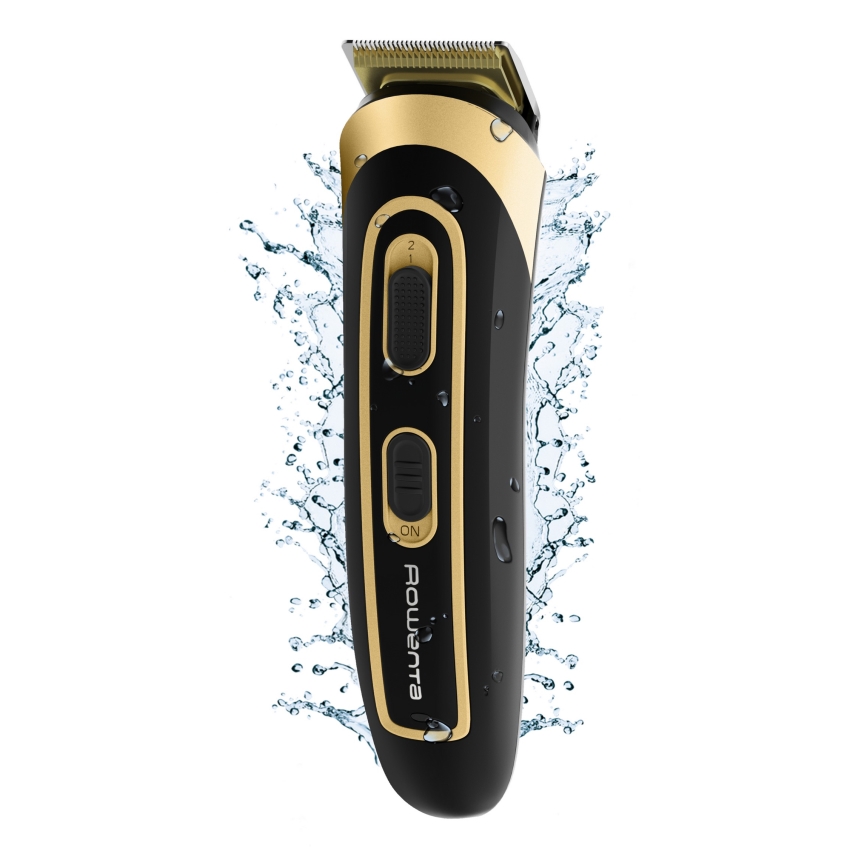Rowenta - Aparat de tuns TRIM & STYLE 750 mAh, negru/auriu