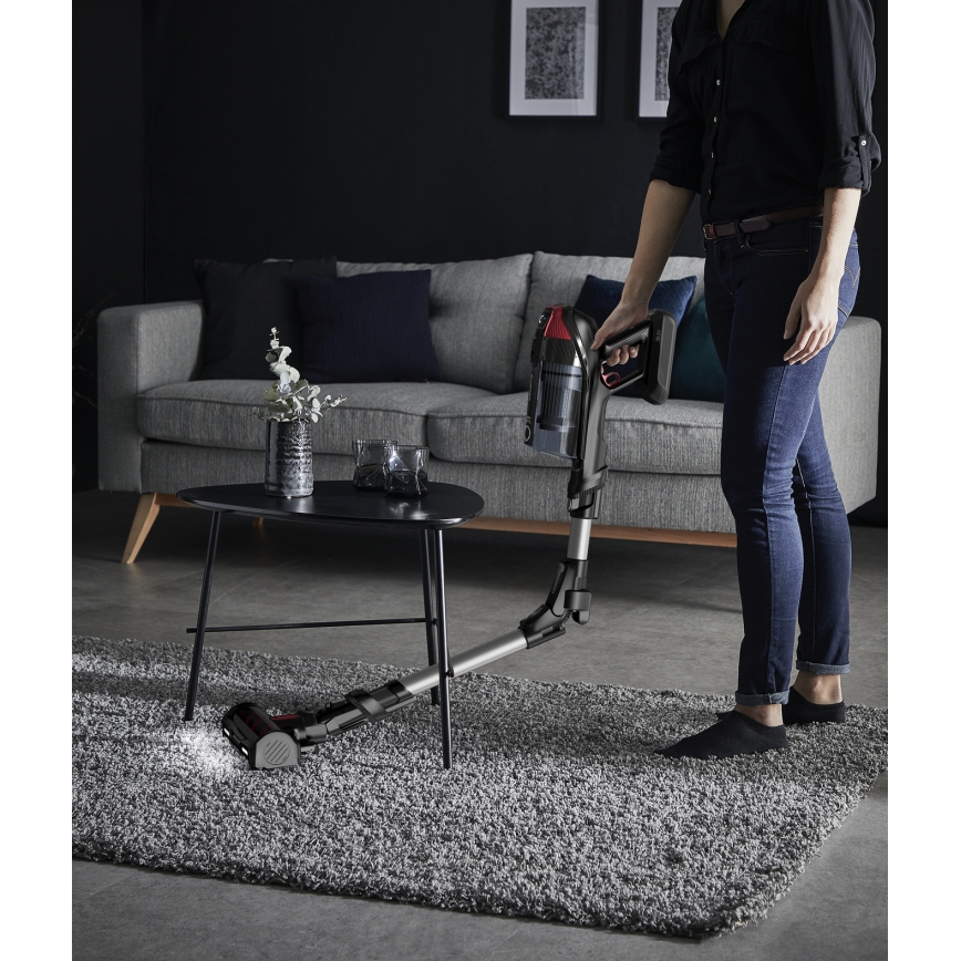 Rowenta - Aspirator vertical X-FORCE FLEX ANIMAL CARE, 320 W / 25,2 V, negru, 2000 mAh