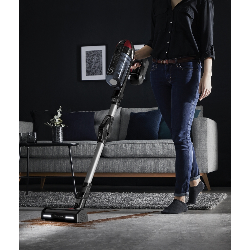 Rowenta - Aspirator vertical X-FORCE FLEX ANIMAL CARE, 320 W / 25,2 V, negru, 2000 mAh