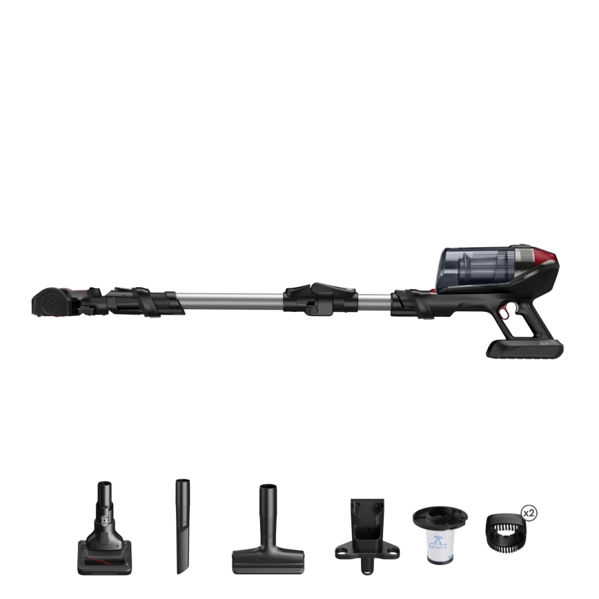 Rowenta - Aspirator vertical X-FORCE FLEX ANIMAL CARE, 320 W / 25,2 V, negru, 2000 mAh