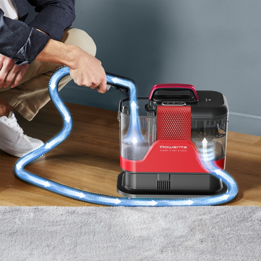 Rowenta - Curățător pentru tapițerii CLEAN IT HOT & COLD ANIMAL 1150W/230V