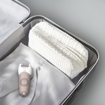 Rowenta - Epilator WET&DRY 4,5W/5V 600 mAh bej/auriu