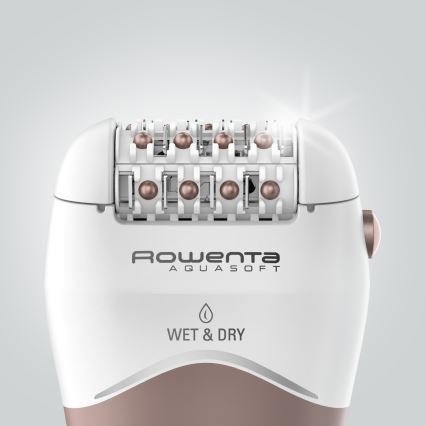 Rowenta - Epilator WET&DRY 4,5W/5V 600 mAh bej/auriu