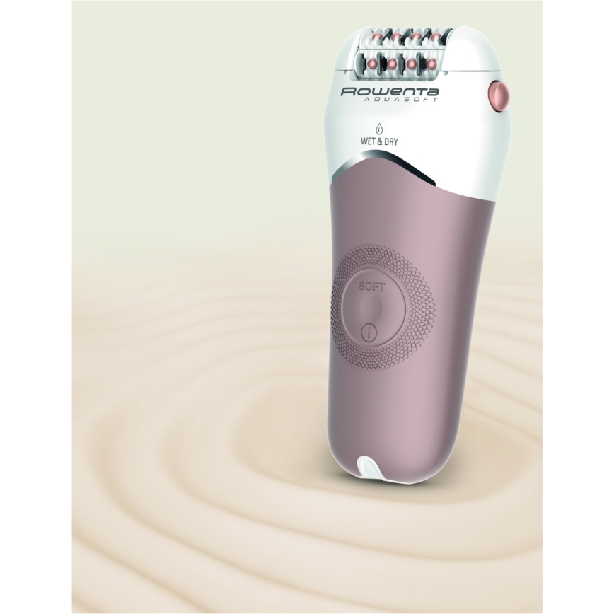 Rowenta - Epilator WET&DRY 4,5W/5V 600 mAh bej/auriu