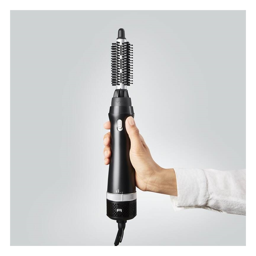 Rowenta - Perie cu aer cald EXPRESS STYLE, 900 W/230 V, negru/argintiu