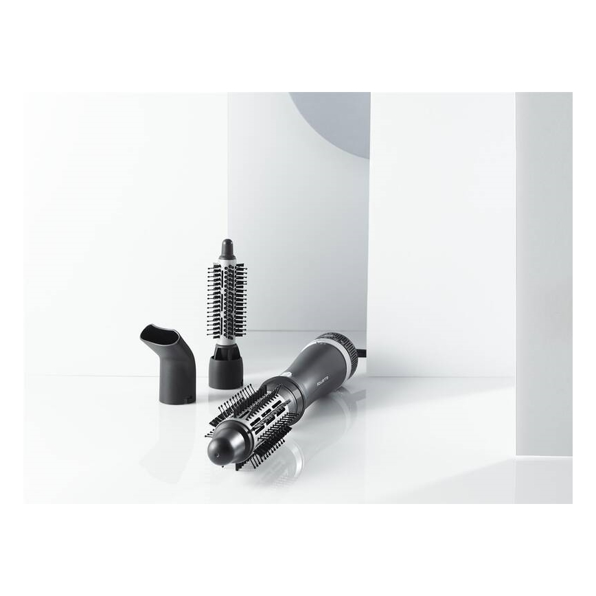 Rowenta - Perie cu aer cald EXPRESS STYLE, 900 W/230 V, negru/argintiu