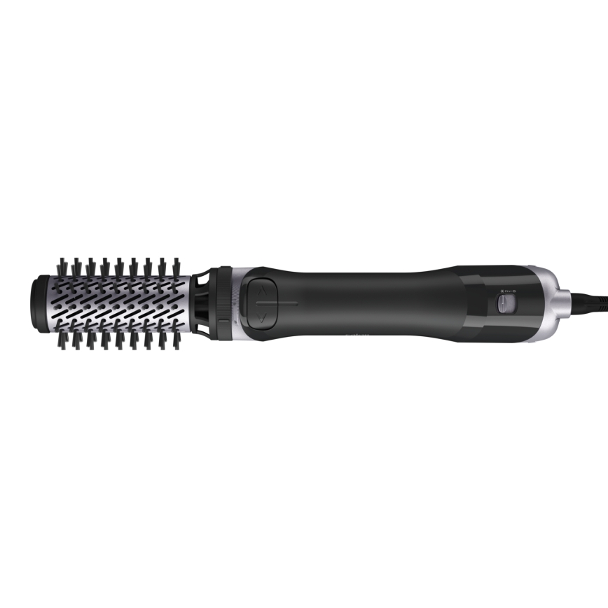 Rowenta - Perie rotativă cu aer cald BRUSH ACTIV 1000W/230V negru