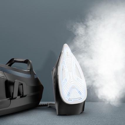 Rowenta - Stație de călcat cu abur ECO STEAM 2800W/230V, neagră