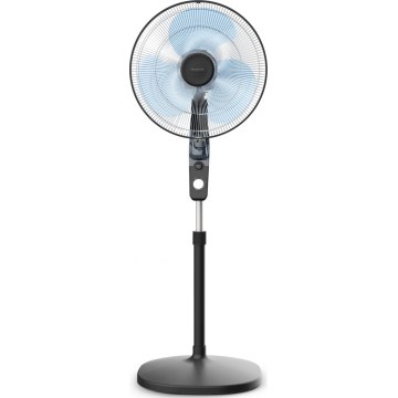 Rowenta - Ventilator de podea diam. 40 cm cu repelent ESSENTIAL+ 60W/230V 130 cm negru