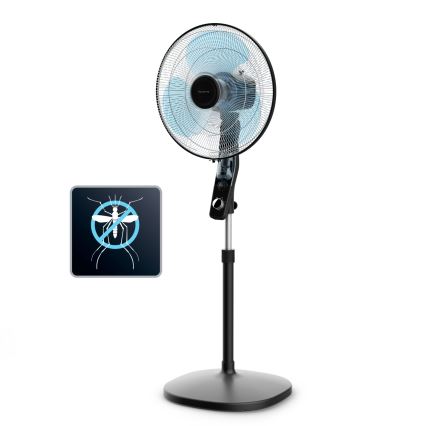 Rowenta - Ventilator de podea cu repelent pentru țânțari ESSENTIAL+ 60W/230V 130 cm negru