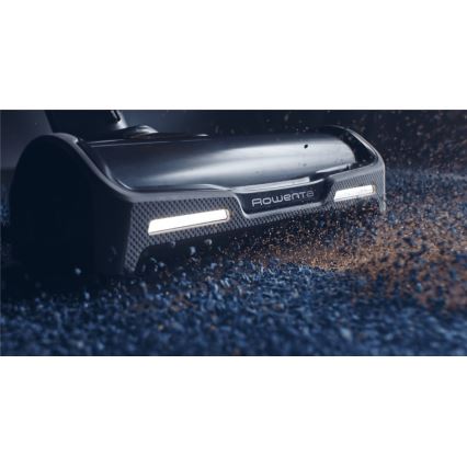 Rowenta - Aspirator vertical cu mop X-FORCE FLEX ANIMAL AQUA AUTO 3în1 480W/32,4V 2500 mAh albastru