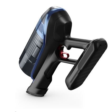 Rowenta - Aspirator vertical cu mop X-FORCE FLEX ANIMAL AQUA AUTO 3în1 480W/32,4V 2500 mAh albastru