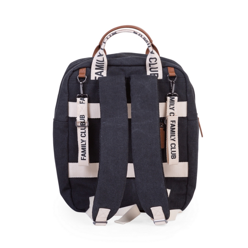 Rucsac de înfășat Childhome FAMILY CLUB negru