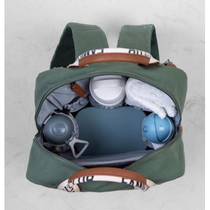 Rucsac de înfășat Childhome FAMILY CLUB verde