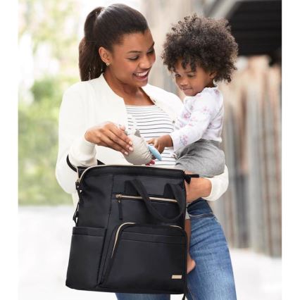Rucsac de înfășat pentru cărucior Skip Hop MAINFRAME negru