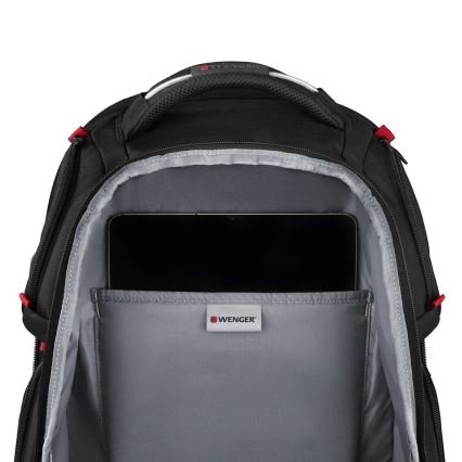 Rucsac de laptop 29 l 17,3 cu buzunar pentru tabletă 12 Wenger Player One negru
