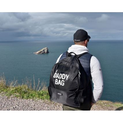 Rucsas de înfășat Childhome DADDY BAG negru