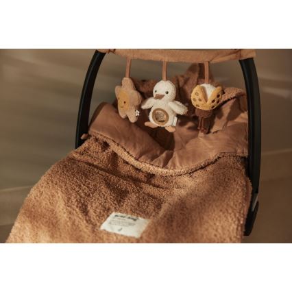 Sac pentru scaun auto BOUCLE 42x82 cm Boucle Biscuit Jollein