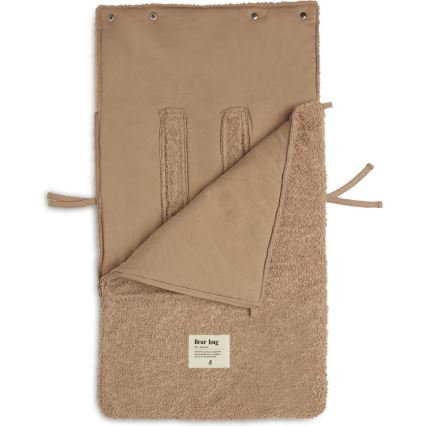 Sac pentru scaun auto BOUCLE 42x82 cm Boucle Biscuit Jollein