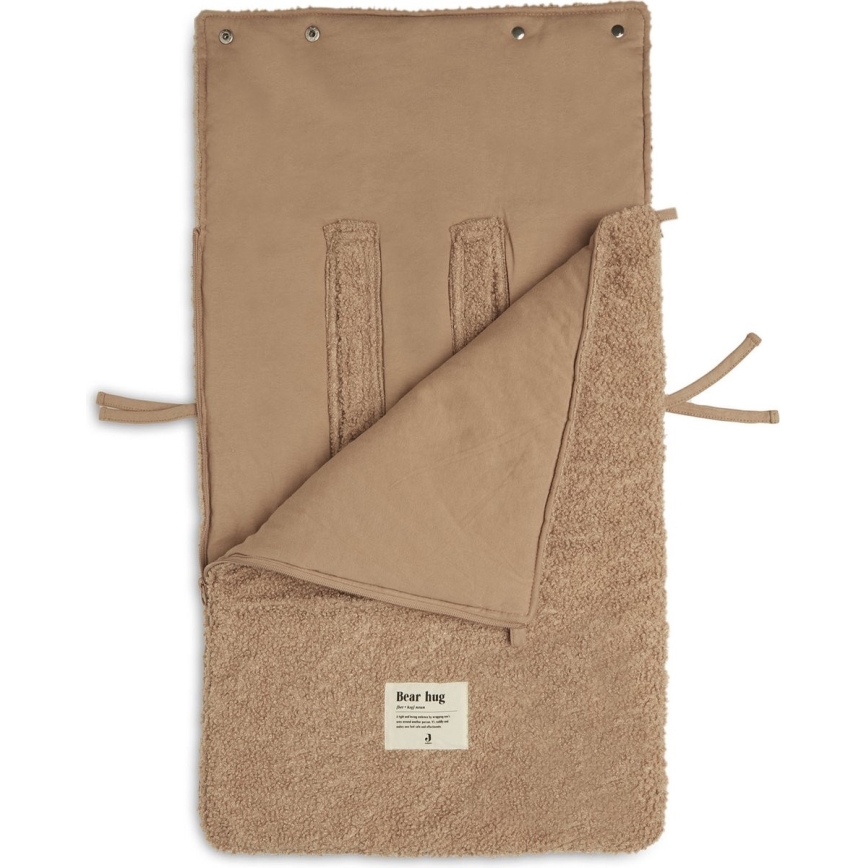 Sac pentru scaun auto BOUCLE 42x82 cm Boucle Biscuit Jollein