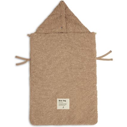 Sac pentru scaun auto BOUCLE 42x82 cm Boucle Biscuit Jollein