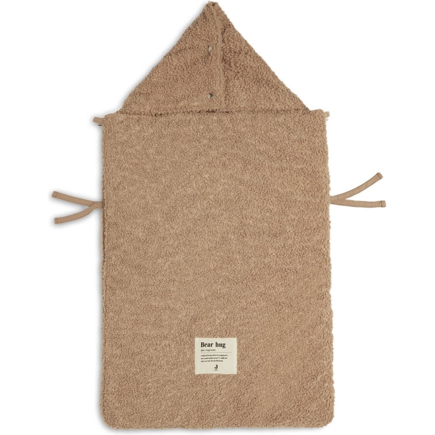 Sac pentru scaun auto BOUCLE 42x82 cm Boucle Biscuit Jollein