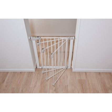 Safety 1st - Barieră de siguranță AUTO CLOSE albă