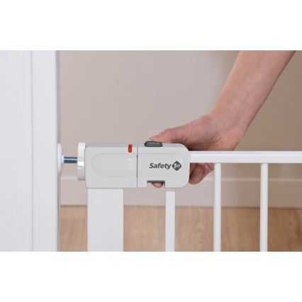 Safety 1st - Barieră de siguranță AUTO CLOSE albă