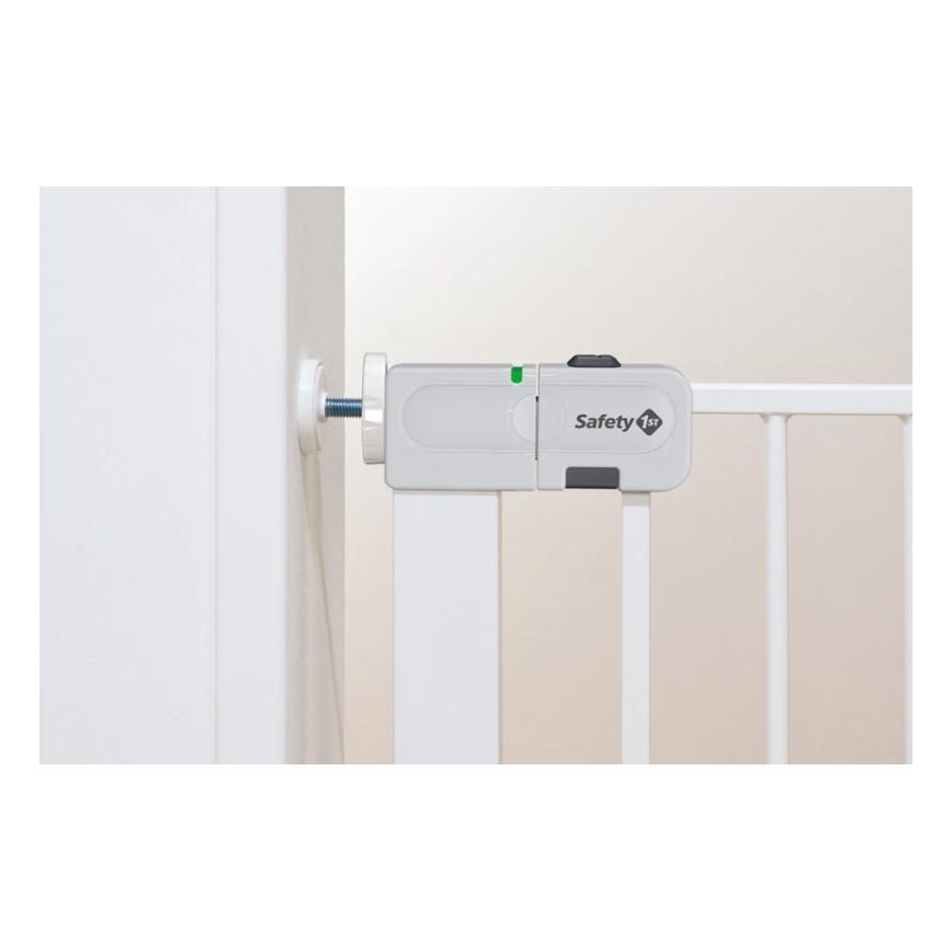 Safety 1st - Barieră de siguranță AUTO CLOSE albă