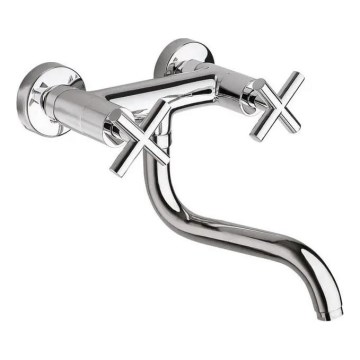 Sapho - Baterie pentru chiuvetă AXIA, crom lucios