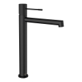 Sapho - Baterie pentru lavoar SOLARIS, 32 cm, negru mat