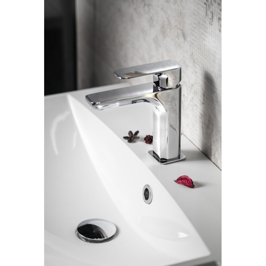 Sapho - Baterie pentru lavoar SPY, 16,7 cm, crom lucios