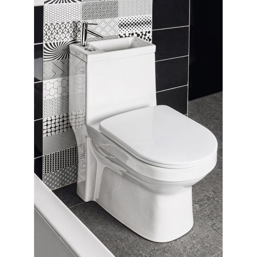 Sapho - Capac WC HYGIE SoftClose alb