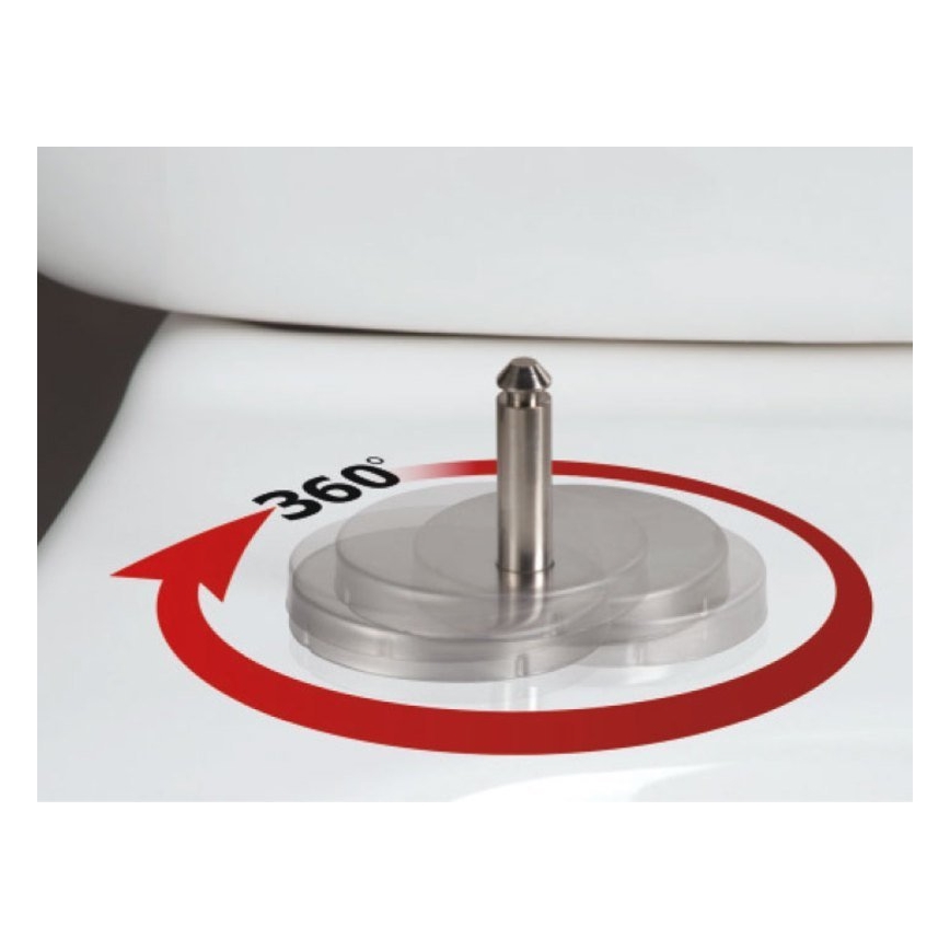 Sapho - Capac WC LISA SoftClose alb